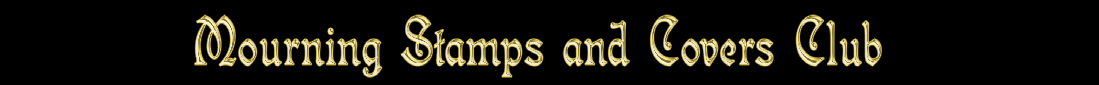 Mourning Stamps and Covers Club